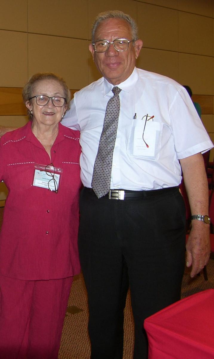 Eloisa B Mano (left) and Moshe Narkis (right)