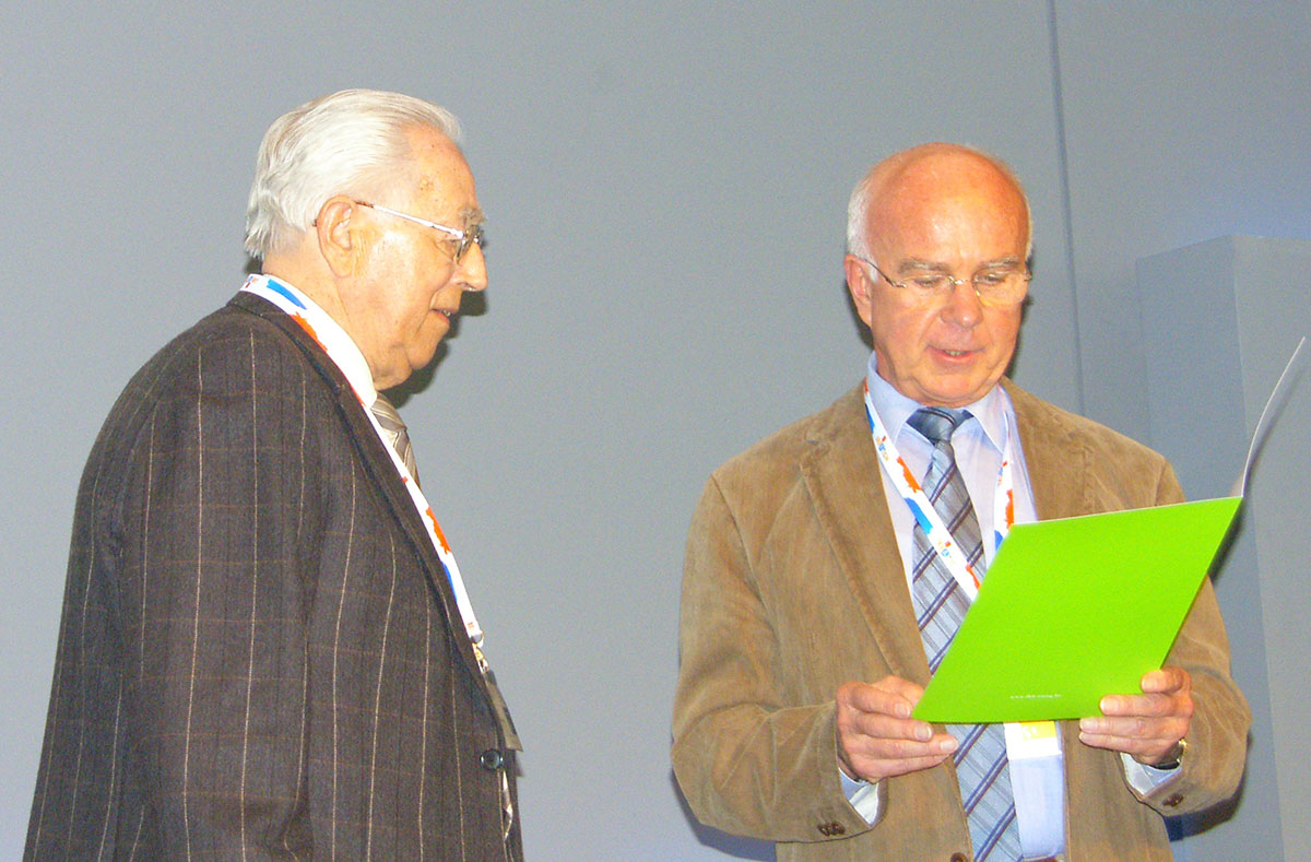 Prof. Rovert Stepto and Prof. Goerg Michler